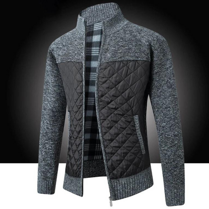 Men's Quilted Jacket Lightweight Zipper