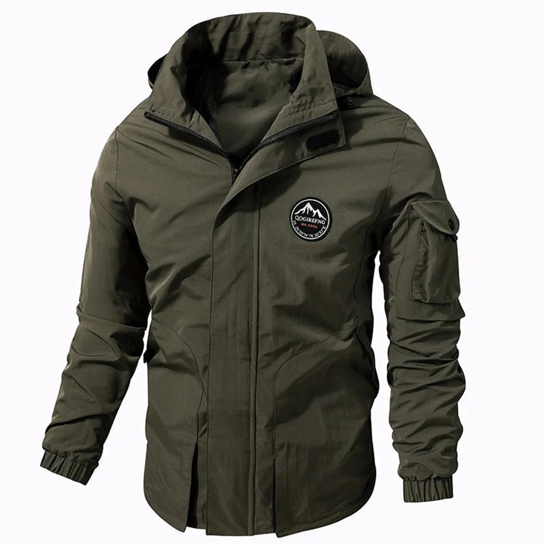 Men's Outdoor Jacket Waterproof Hooded