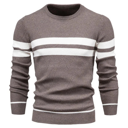 Men's Modern Crew Neck Knit Sweater