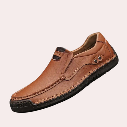 Men's Leather Loafers Comfortable Casual