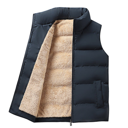 Men's Puffer Vest Sleeveless Zip Up