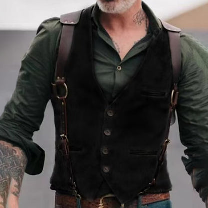 Men's Suit Vest Elegant Vintage Look