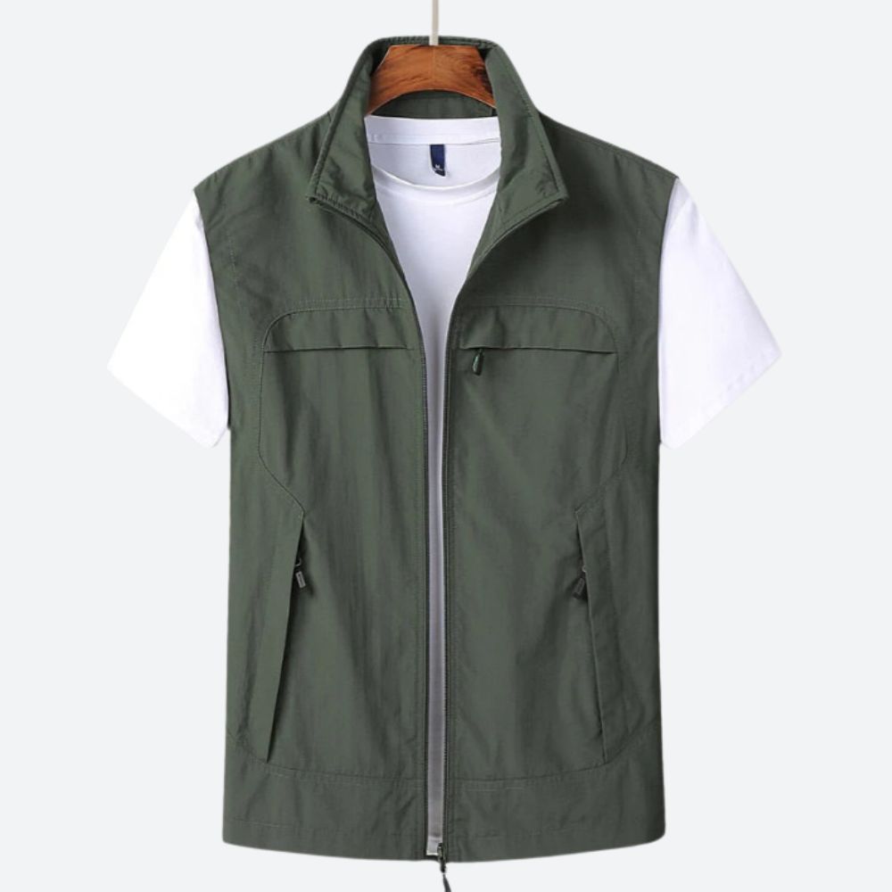 Men's Vest Lightweight Sleeveless Sporty