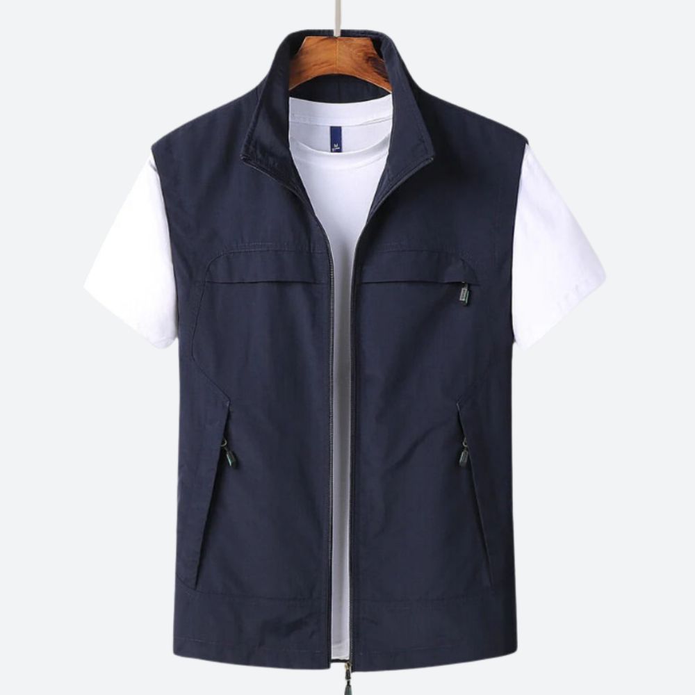 Men's Vest Lightweight Sleeveless Sporty