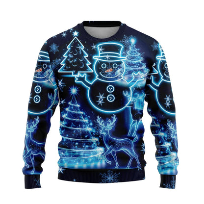 Christmas Jumper Deer Design Warm & Cozy