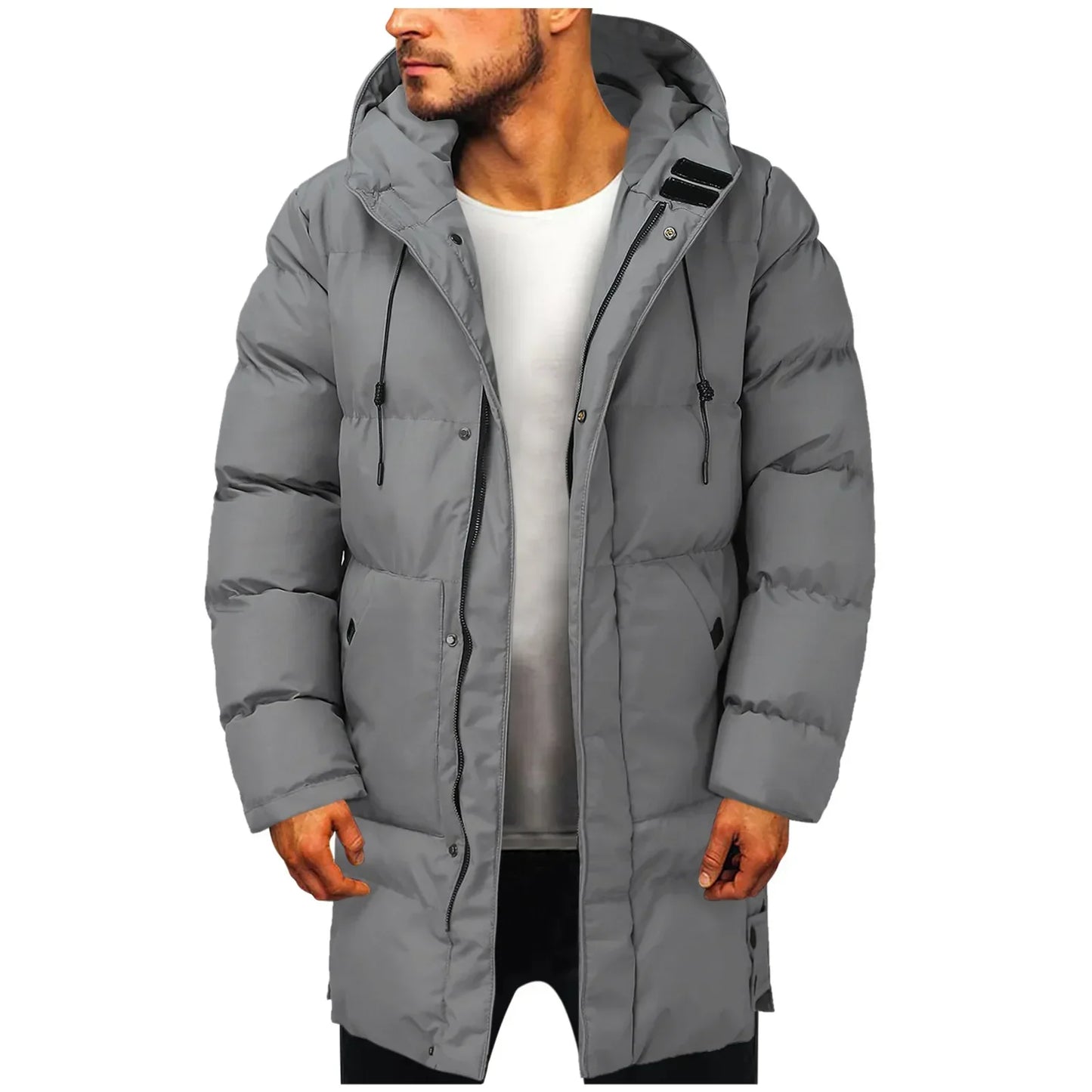 Waterproof Winter Jacket Long Women Men