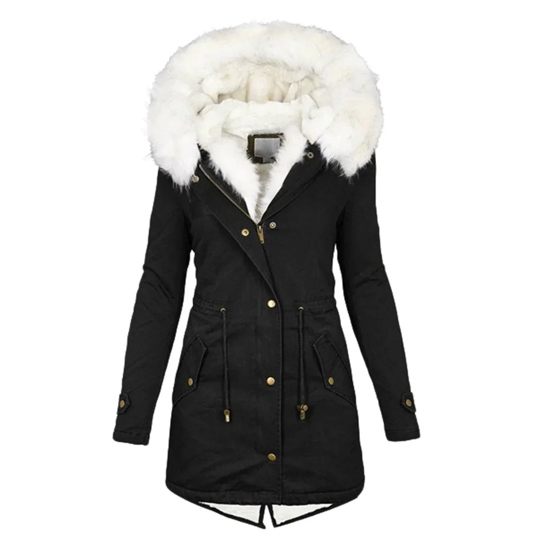 Winter Coat Long Hooded Parka Women&