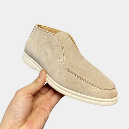 Comfortable Men's Loafers Suede Look