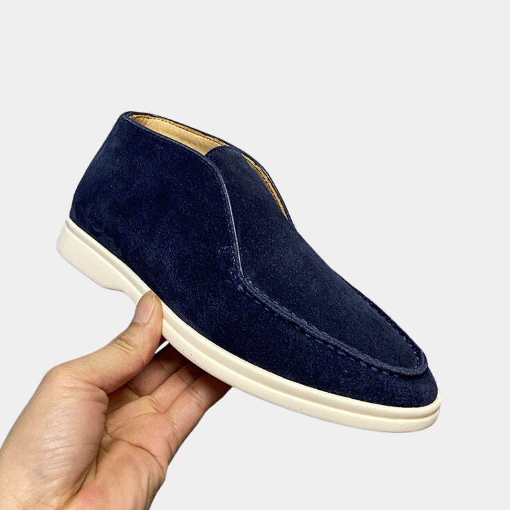 Comfortable Men's Loafers Suede Look