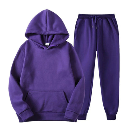 Men's Sweatpants Set Sporty Two-Piece