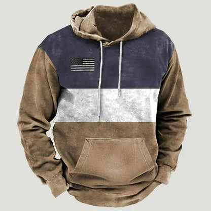 Men's Hoodie Hood Pocket Sporty