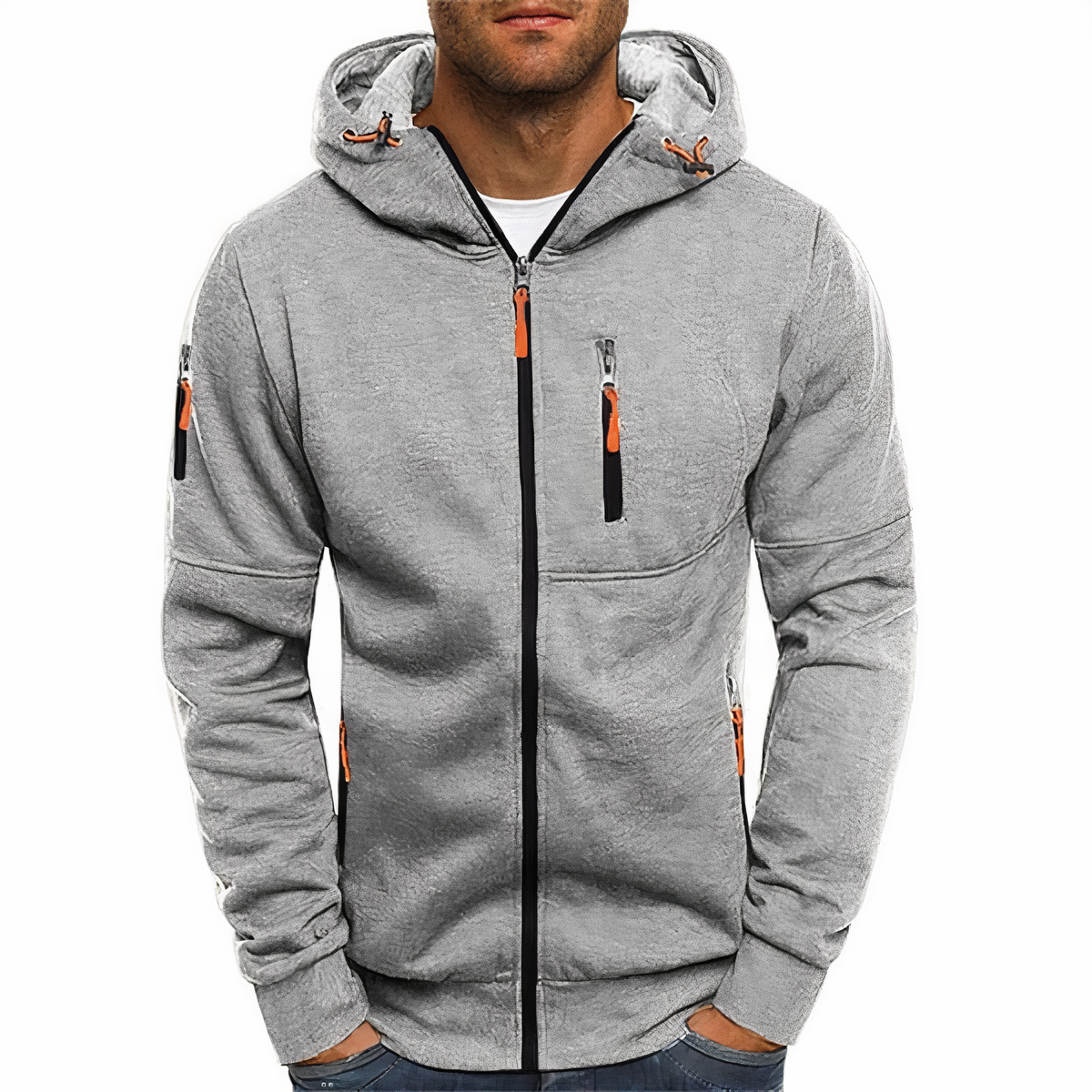 Men's Classic Hoodie Hooded Long Sleeve