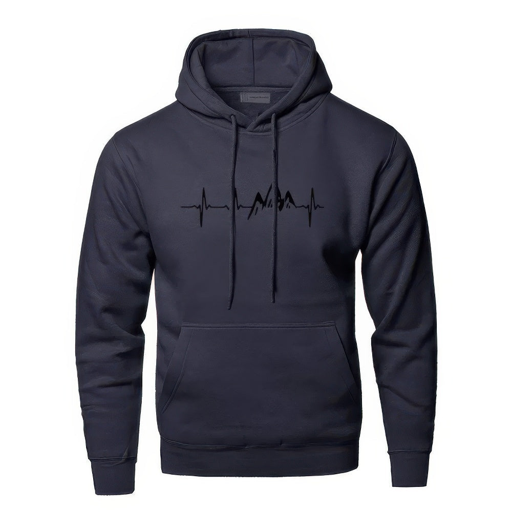 Classic Men's Hoodie with Kangaroo Pocket