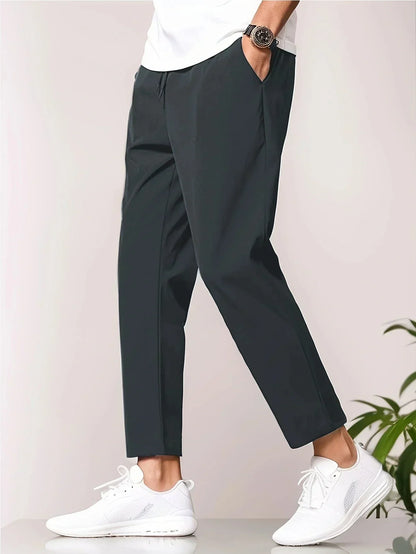 Men's Quick-Dry Drawstring Leisure Trousers