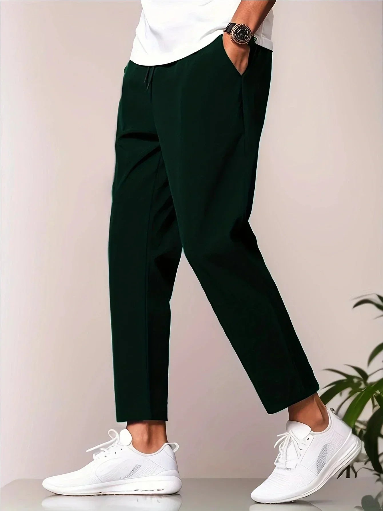 Men's Quick-Dry Drawstring Leisure Trousers