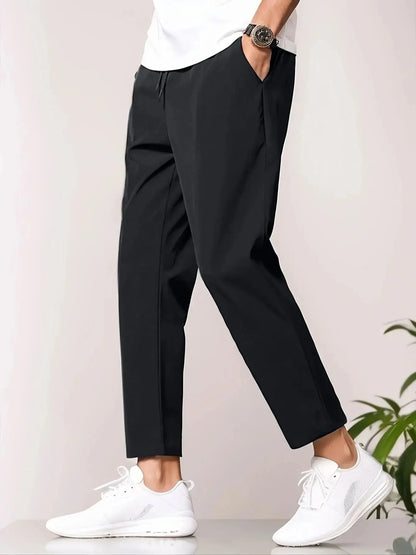 Men's Quick-Dry Drawstring Leisure Trousers