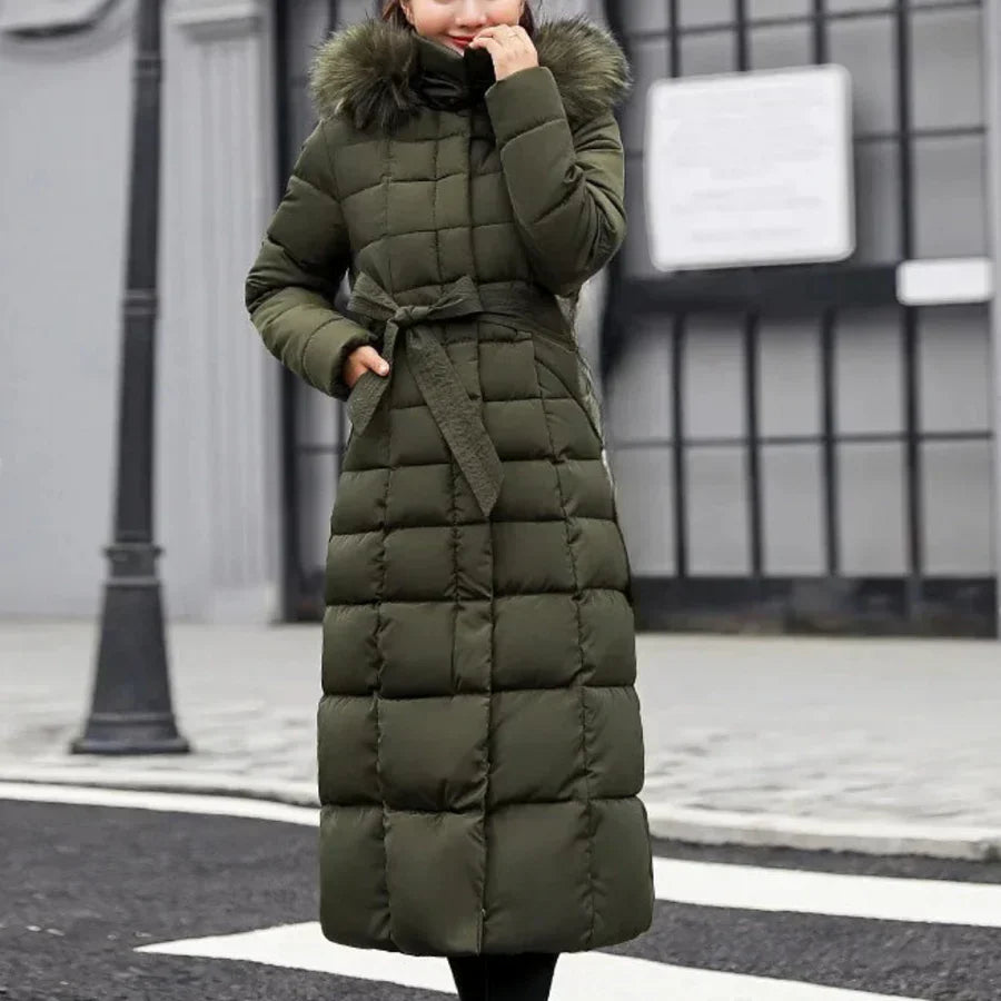 Moderner Damen Wintermantel Elegant