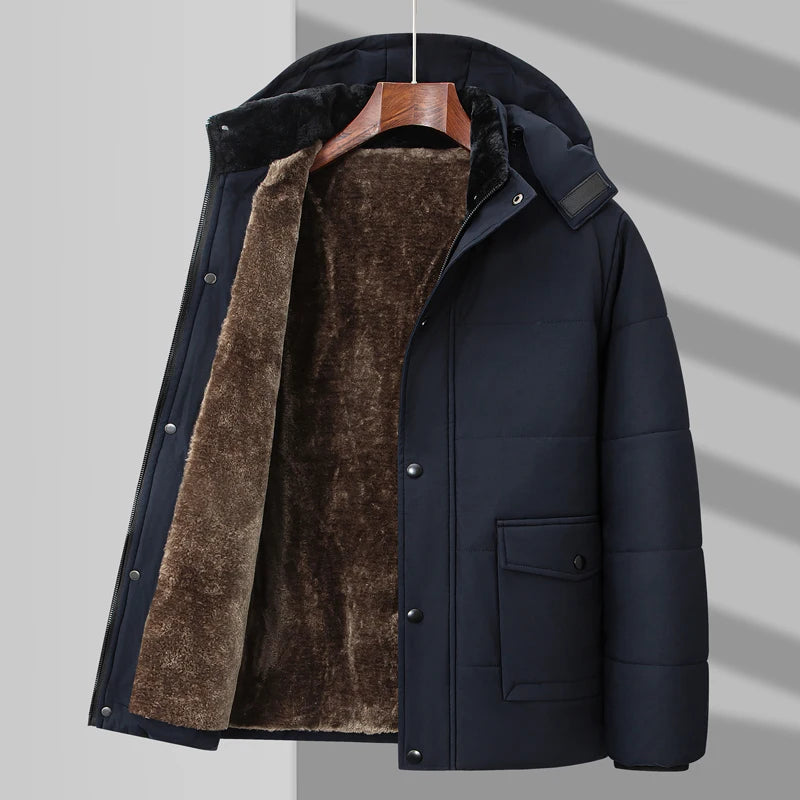 Women's warmly lined puffer jacket