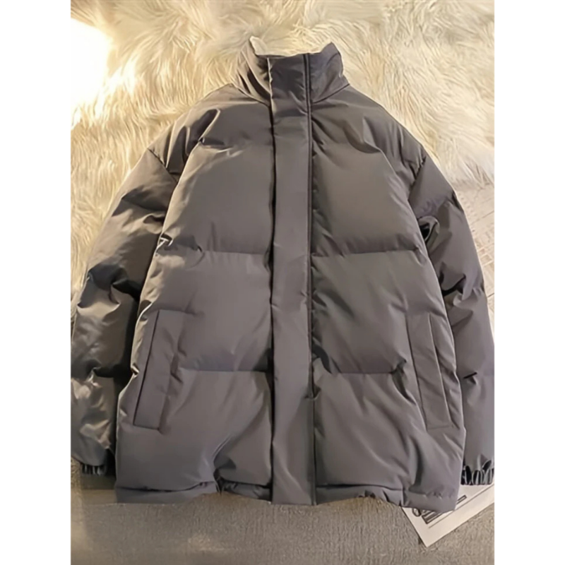 Men's Puffer Jacket Warm Insulated Modern