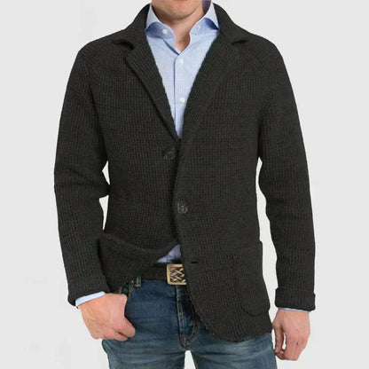 Men's Modern Two-Button Cardigan
