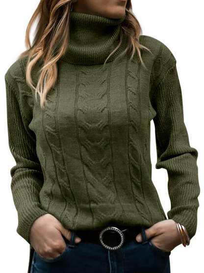 Women's Chic Long Sleeve Turtleneck