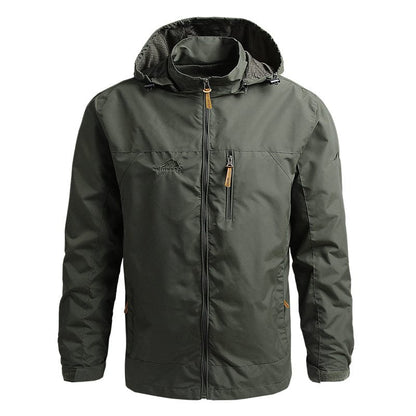 Men's Waterproof Winter Jacket Hooded Warm