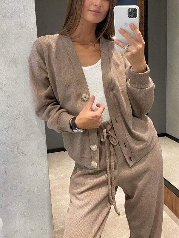 Women's Comfortable Trouser Set Loose Design