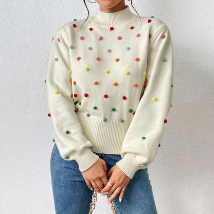 Comfortable Oversized Knitted Sweater for Women