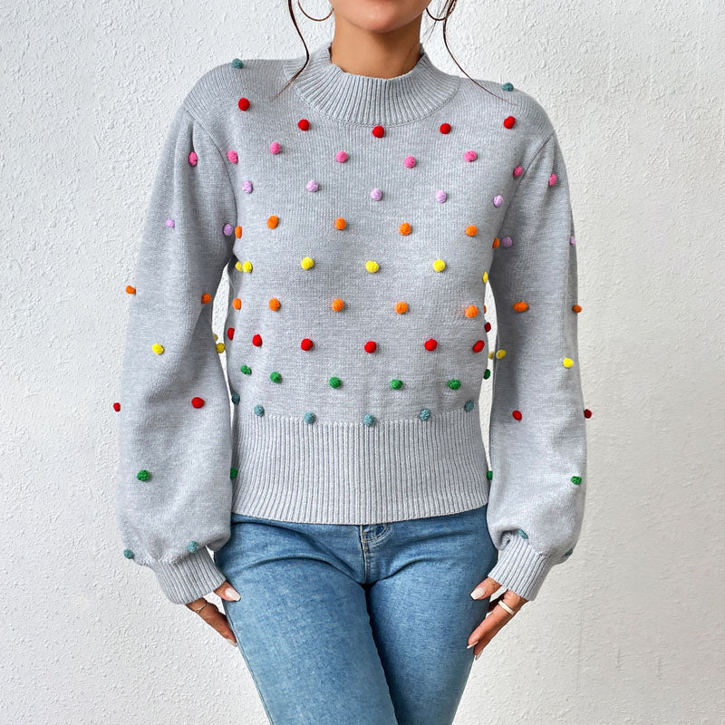 Comfortable Oversized Knitted Sweater for Women