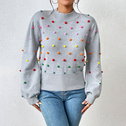 Comfortable Oversized Knitted Sweater for Women