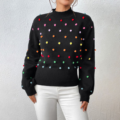 Comfortable Oversized Knitted Sweater for Women