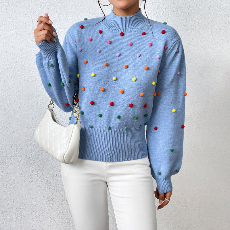 Comfortable Oversized Knitted Sweater for Women