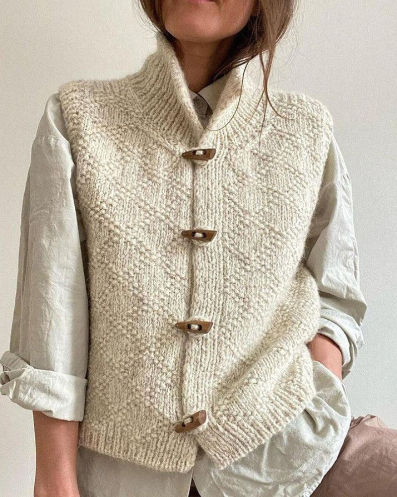 Elegant Sleeveless Women's Vest