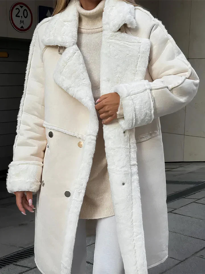 Women's Windproof Teddy Coat Warm