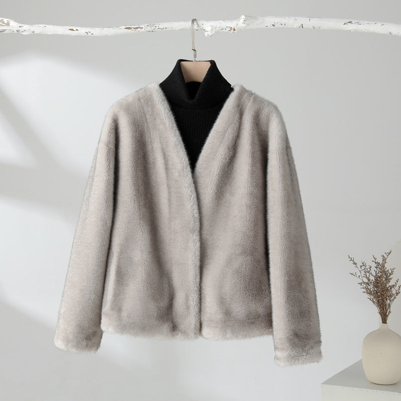 Women's Luxury Velvet Coat Charm