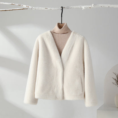 Women's Luxury Velvet Coat Charm