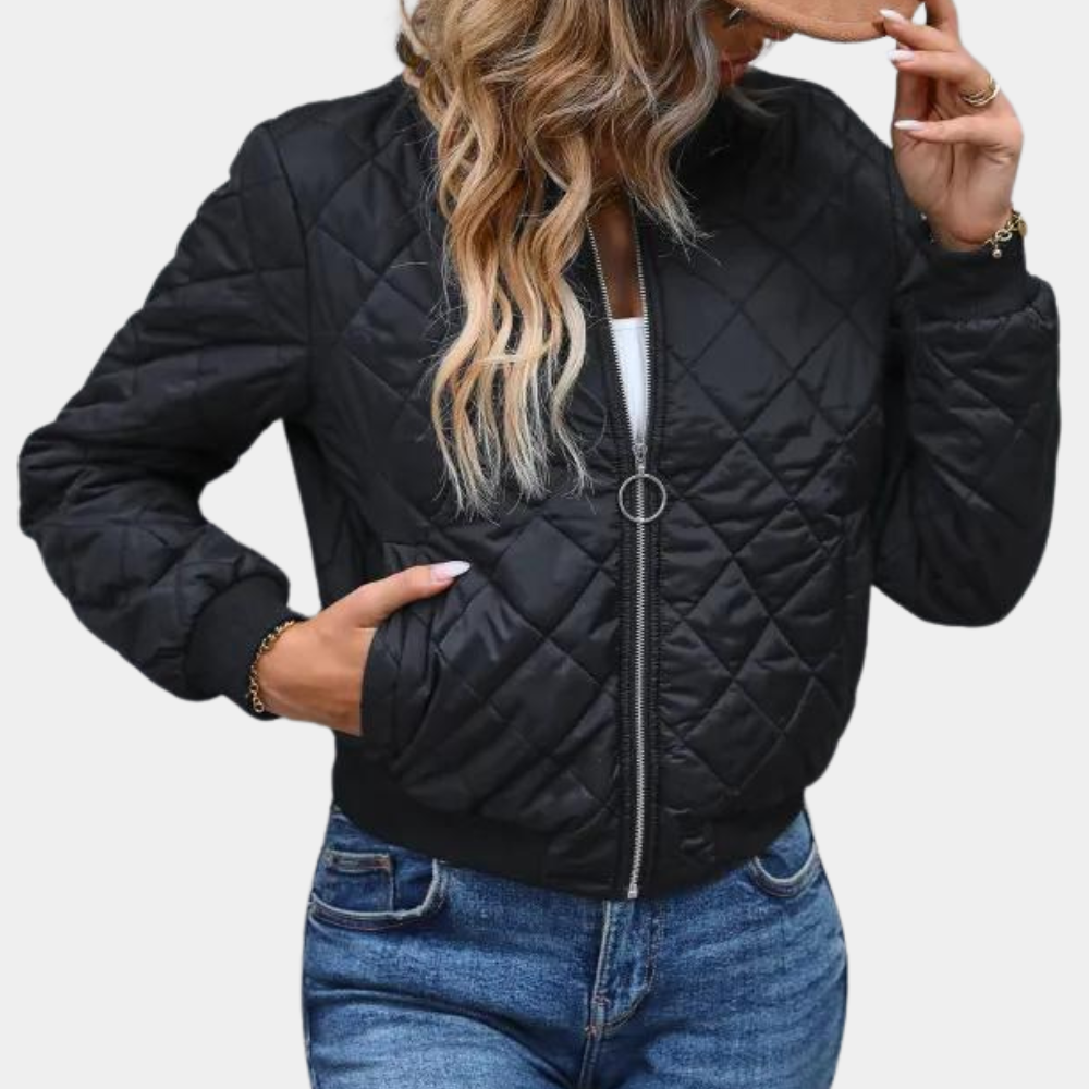 Women's Winter Jacket Classic Stylish Bomber