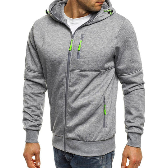 Men's Sweatshirt Hoodie Zipper