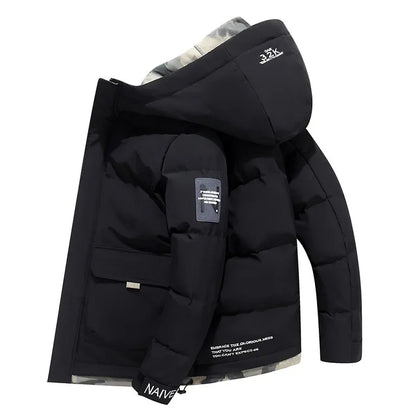 Women's Padded Winter Jacket with Hood