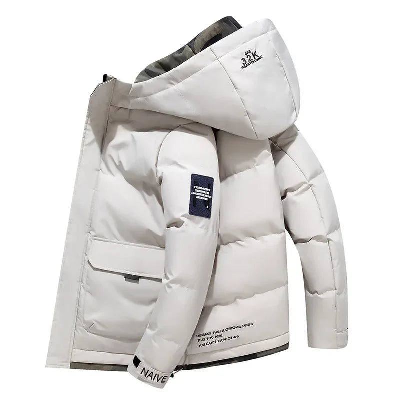 Women's Padded Winter Jacket with Hood