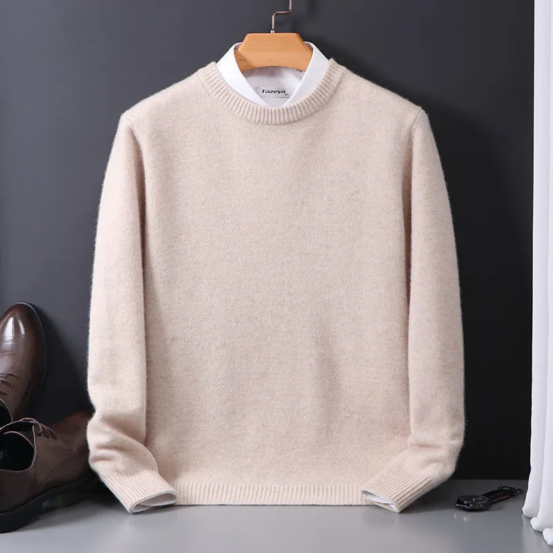 Men's Sweater Warm Comfortable Long-Sleeve