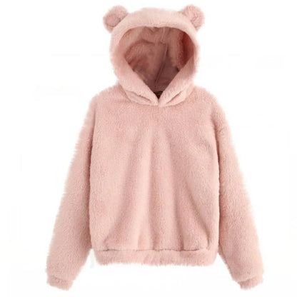 Stylish Bear Hoodie for Women
