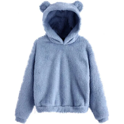 Stylish Bear Hoodie for Women