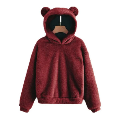 Stylish Bear Hoodie for Women