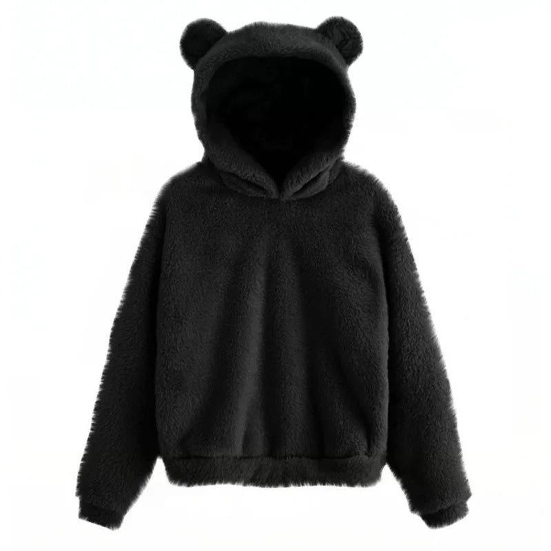 Stylish Bear Hoodie for Women