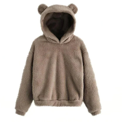 Stylish Bear Hoodie for Women