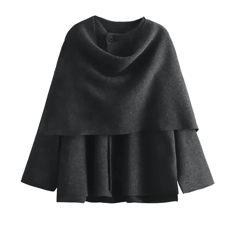 Stylish Asymmetrical Women's Coat