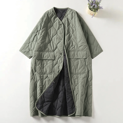 Damen Steppmantel Leicht Warm Winter - IdealeKleiden