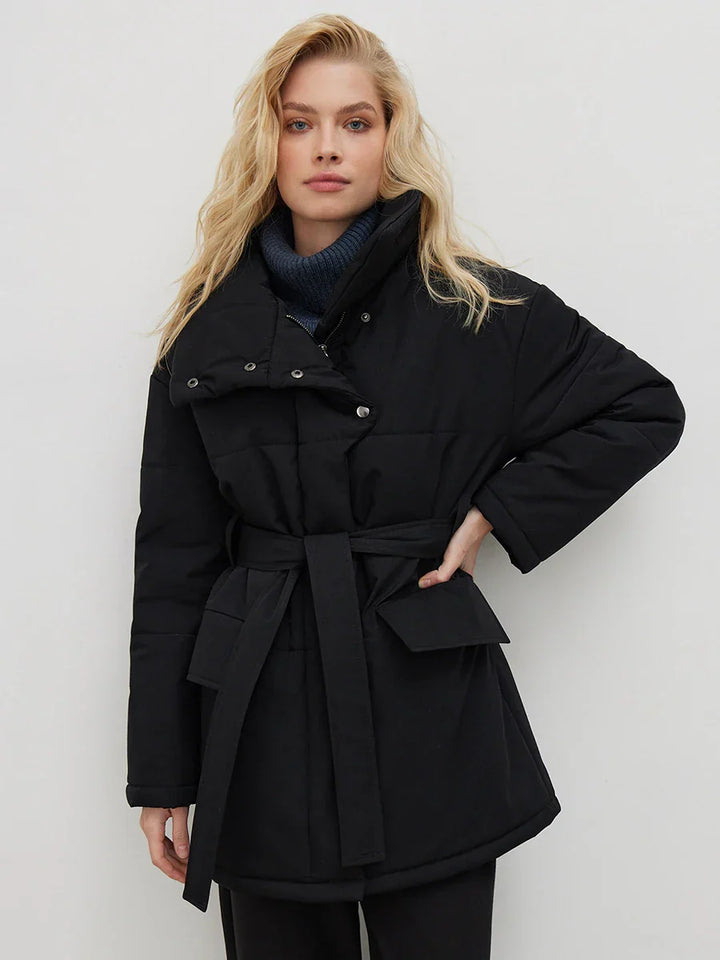 Stylish winter coat Elegant women&