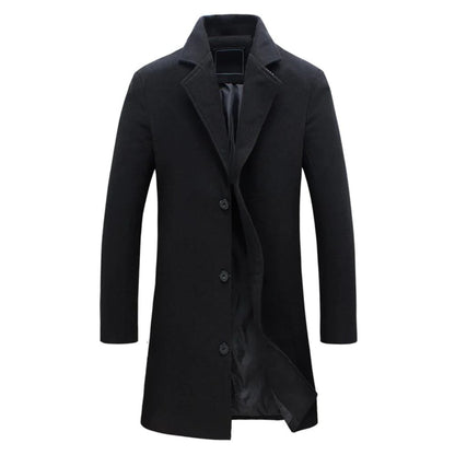 Women's Overcoat Wool Blend Elegant